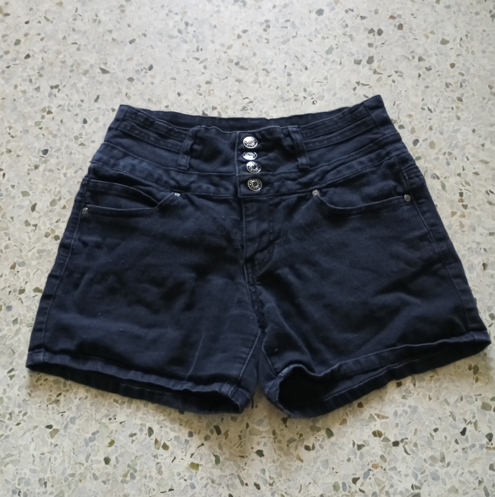 Silver Crush Denim shorts